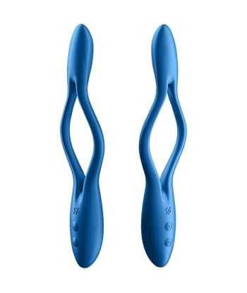 SATISFYER - ELASTIC GAME MULTI VIBRADOR AZUL