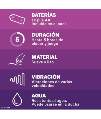 DUREX - VIBRADOR INTENSE ORGASMIC PURE FANTASY