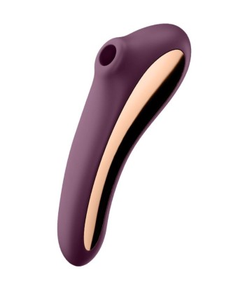 SATISFYER - DUAL KISS ESTIMULADOR CLITORIS PURPURA