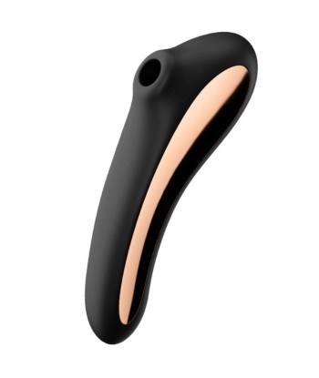 SATISFYER - DUAL KISS ESTIMULADOR CLITORIS NEGRO