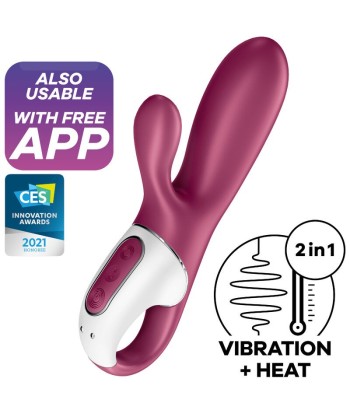 SATISFYER - HOT BUNNY VIBRADOR PUNTO G