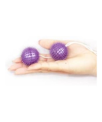 BAILE - A DEEPLY PLEASURE BOLAS TEXTURADAS MORADO 3.60 CM