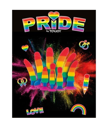 PRIDE - DILDO BANDERA LGBT 19 CM