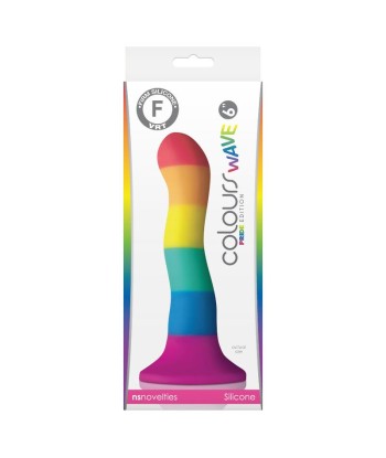PRIDE - DILDO WAVE BANDERA LGBT 17 CM
