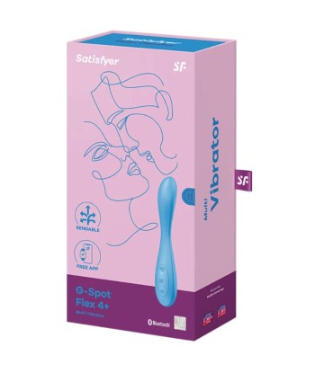 SATISFYER - G-SPOT FLEX 4 MULTI VIBRADOR APP AZUL SATISFYER - G-SPOT FLEX 4 MULTI VIBRADOR APP AZUL