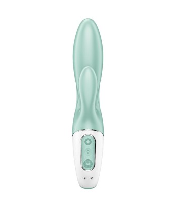 SATISFYER - AIR PUMP BUNNY 5 VIBRADOR RABBIT INFLABLE APP VERDE
