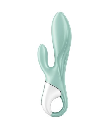 SATISFYER - AIR PUMP BUNNY 5 VIBRADOR RABBIT INFLABLE APP VERDE