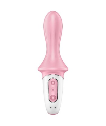 SATISFYER - AIR PUMP BOOTY 5 VIBRADOR ANAL INFLABLE ROSA