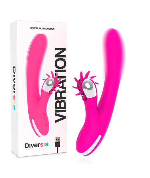 DIVERSIA - BUNNY VIBRATING 24 CM DIVERSIA - BUNNY VIBRATING 24 CM