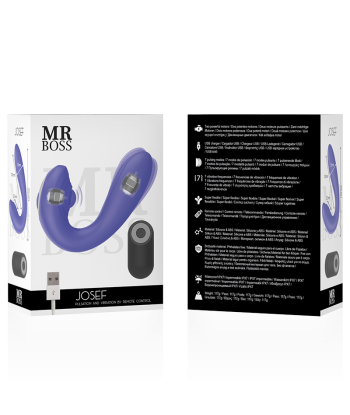MR BOSS - JOSEF PULSATION and VIBRATION CONTROL REMOTO PARA PAREJAS MR BOSS - JOSEF PULSATION and VIBRATION CONTROL REMOTO PARA PAREJAS