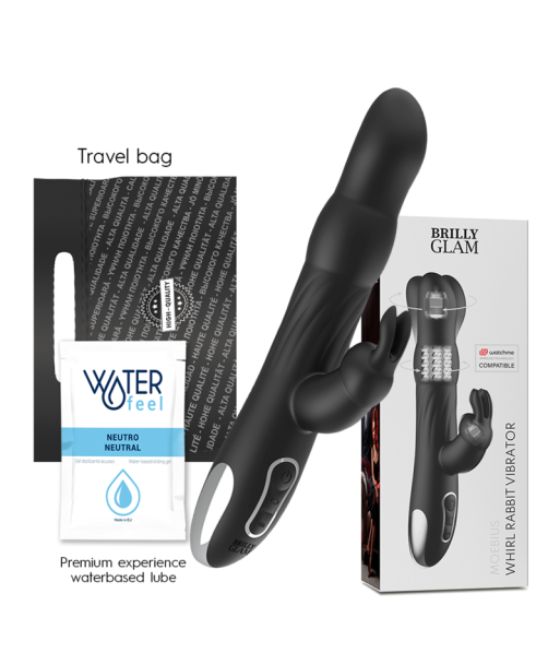 BRILLY GLAM - MOEBIUS RABBIT VIBRATOR and ROTATOR COMPATIBLE CON WATCHME WIRELESS TECHNOLOGY BRILLY GLAM - MOEBIUS RABBIT VIBRATOR and ROTATOR COMPATIBLE CON WATCHME WIRELESS TECHNOLOGY