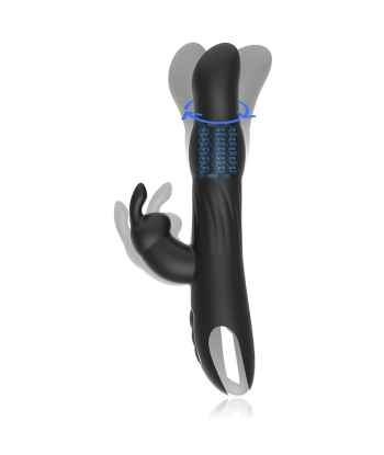 BRILLY GLAM - MOEBIUS RABBIT VIBRATOR and ROTATOR COMPATIBLE CON WATCHME WIRELESS TECHNOLOGY