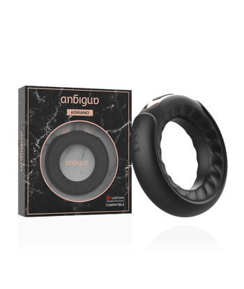 ANBIGUO - ADRIANO ANILLO VIBRADOR COMPATIBLE CON WATCHME WIRELESS TECHNOLOGY