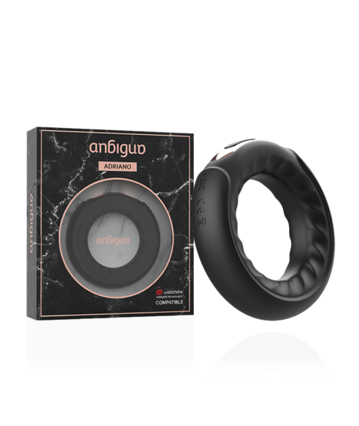 ANBIGUO - ADRIANO ANILLO VIBRADOR COMPATIBLE CON WATCHME WIRELESS TECHNOLOGY ANBIGUO - ADRIANO ANILLO VIBRADOR COMPATIBLE CON WATCHME WIRELESS TECHNOLOGY