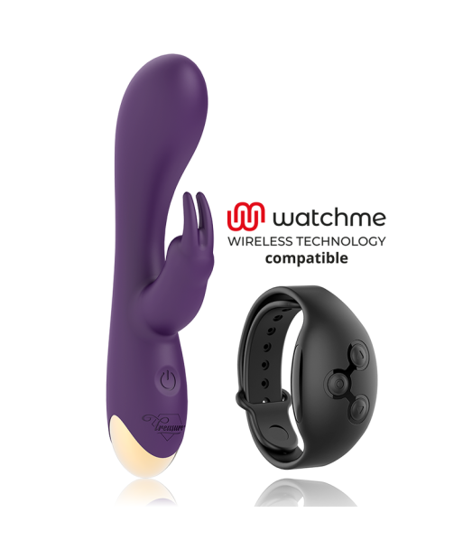 TREASURE - LAURENCE RABBIT VIBRADOR COMPATIBLE CON LA TECNOLOGÍA WATCHME WIRELESS TREASURE - LAURENCE RABBIT VIBRADOR COMPATIBLE CON LA TECNOLOGÍA WATCHME WIRELESS