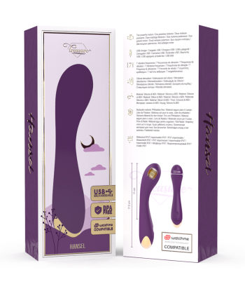 TREASURE - HANSEL G-SPOT VIBRATOR COMPATIBLE CON WATCHME WIRELESS TECHNOLOGY
