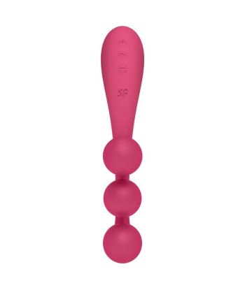 SATISFYER - TRI BALL 1 MULTI VIBRADOR ROJO