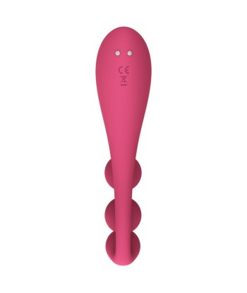 SATISFYER - TRI BALL 1 MULTI VIBRADOR ROJO