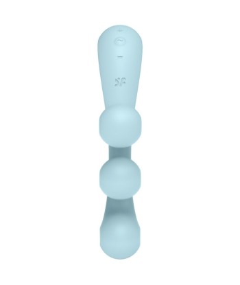 SATISFYER - TRI BALL 2 MULTI VIBRADOR AZUL