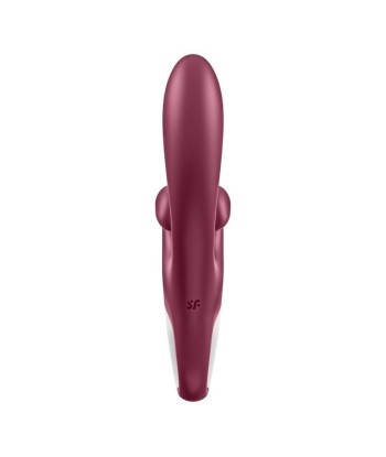 SATISFYER - TOUCH ME VIBRADOR RABBIT ROJO