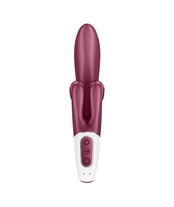 SATISFYER - TOUCH ME VIBRADOR RABBIT ROJO