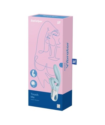 SATISFYER - TOUCH ME VIBRADOR RABBIT AZUL