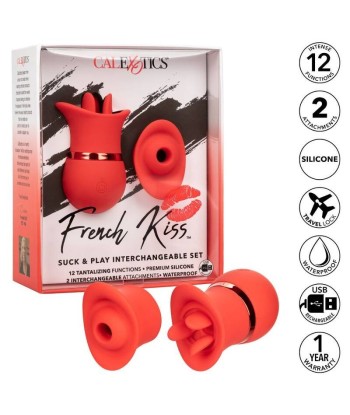 CALEXOTICS - FRENCH KISS SUCK and PLAY SET