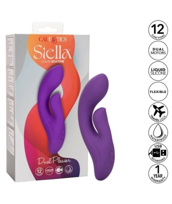 CALEXOTICS - STELLA DUAL PLEASER VIOLETA