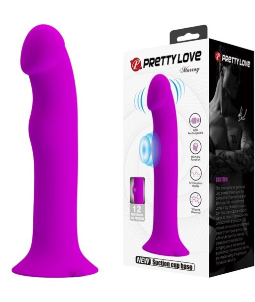 PRETTY LOVE - MURRAY VIBRADOR Y ESTIMULADOR PUNTO G MORADO