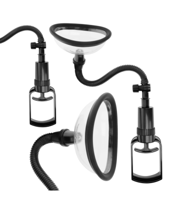 INTENSE - PUMP BOMBA MANUAL VAGINAL CON DOS COPAS INTERCAMBIABLES