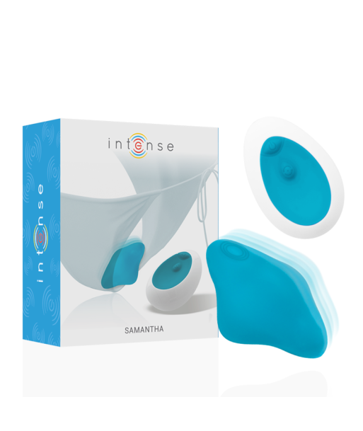 INTENSE - SAMANTHA PANTIE CONTROL REMOTO AZUL INTENSE - SAMANTHA PANTIE CONTROL REMOTO AZUL
