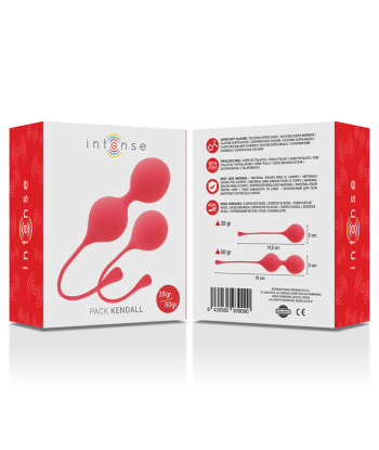 INTENSE - BOLAS KEGEL PACK KENDALL ROJO