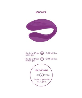 XOCOON - BOUND LOVE VIBRADOR PARA PAREJAS MORADO XOCOON - BOUND LOVE VIBRADOR PARA PAREJAS MORADO
