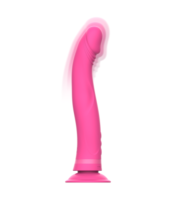 INTENSE - MICHELANGELO DILDO VIBRADOR SILICONA ROSA