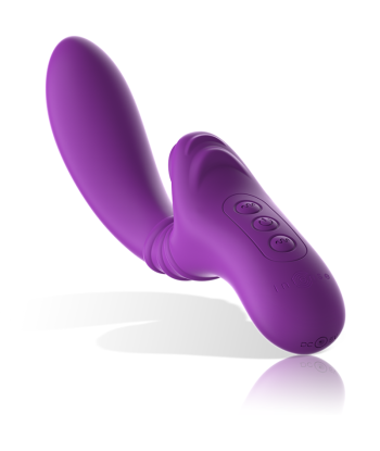 INTENSE - HARRY VIBRADOR FLEXIBLE CON LENGUA MORADO INTENSE - HARRY VIBRADOR FLEXIBLE CON LENGUA MORADO