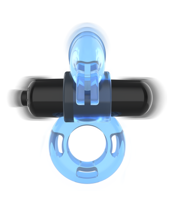 INTENSE - FRY ANILLO VIBRADOR AZUL