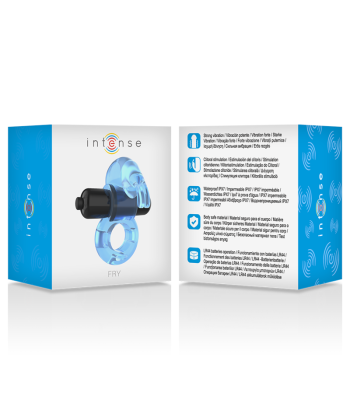 INTENSE - FRY ANILLO VIBRADOR AZUL