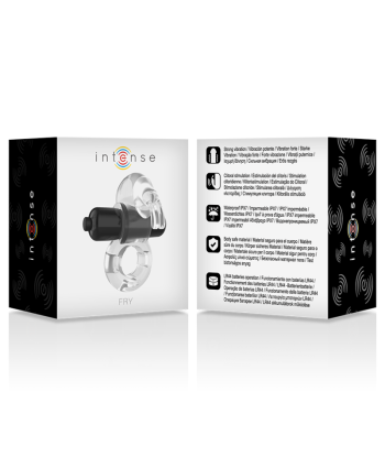 INTENSE - FRY ANILLO VIBRADOR TRANSPARENTE
