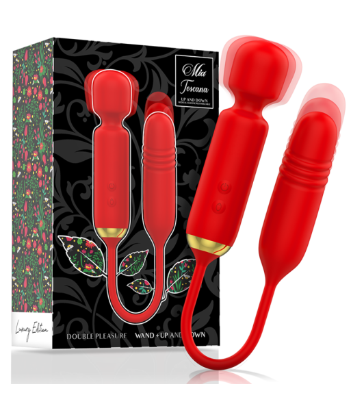 MIA - TOSCANA DOUBLE PLEASURE WAND UP AND DOWN MIA - TOSCANA DOUBLE PLEASURE WAND UP AND DOWN