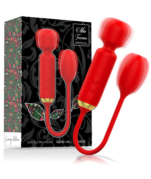 MIA - TOSCANA DOUBLE PLEASURE WAND HUEVO VIBRADOR MIA - TOSCANA DOUBLE PLEASURE WAND HUEVO VIBRADOR