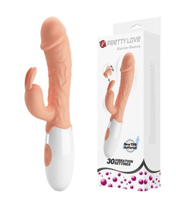 PRETTY LOVE - EASTER BUNNY VIBRADOR CON ESTIMULADOR PRETTY LOVE - EASTER BUNNY VIBRADOR CON ESTIMULADOR