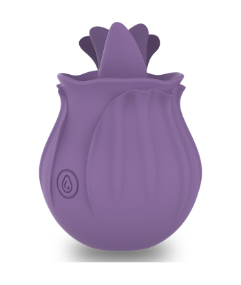 INTENSE - VIOLET ESTIMULADOR LENGUA BASE MAGNÉTICA