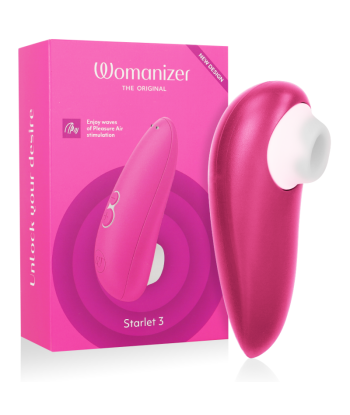 WOMANIZER - STARLET 3 ESTIMULADOR CLÍTORIS ROSA