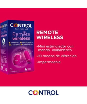 CONTROL - MASAJEADOR PERSONAL CONTROL REMOTO WIRELESS CONTROL - MASAJEADOR PERSONAL CONTROL REMOTO WIRELESS