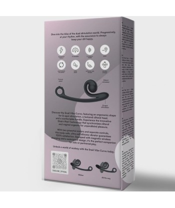 SNAIL VIBE - CURVE VIBRADOR NEGRO