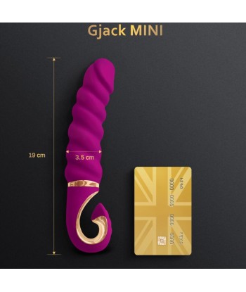 G-VIBE - GJACK MINI VIBRADOR SILICIONA MORADO