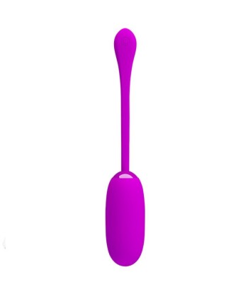 PRETTY LOVE - JULIUS HUEVO VIBRADOR IMPERMEBLE and RECARGABLE MORADO