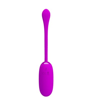 PRETTY LOVE - JULIUS HUEVO VIBRADOR IMPERMEBLE and RECARGABLE MORADO