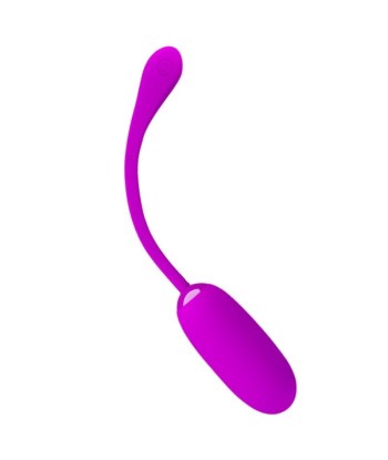 PRETTY LOVE - JULIUS HUEVO VIBRADOR IMPERMEBLE and RECARGABLE MORADO