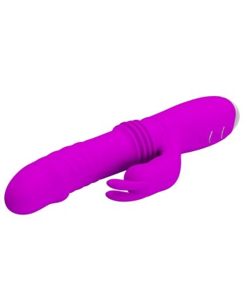 PRETTY LOVE - DOROTHY VIBRADOR CONEJO RECARGABLE MORADO